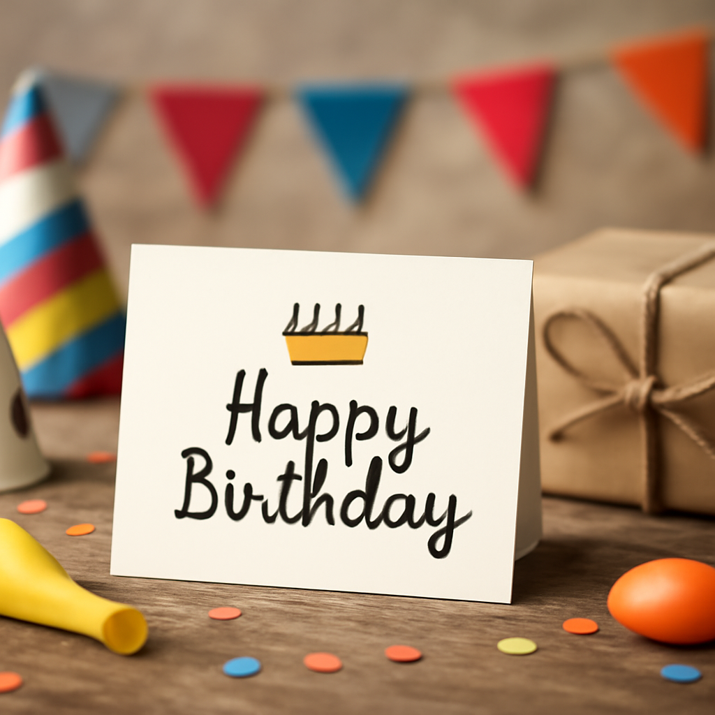wenskaarten verjaardag